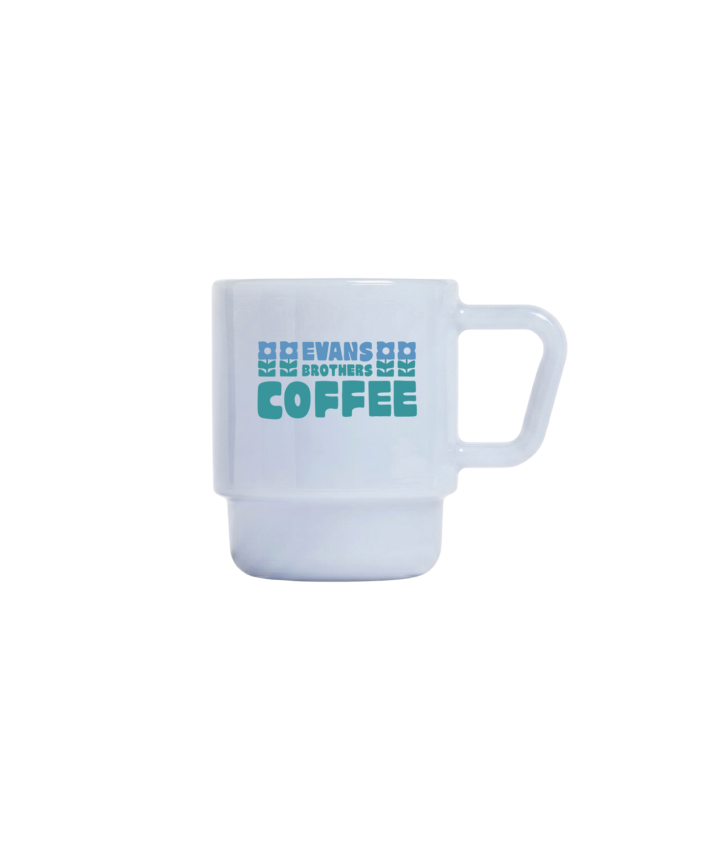 Milk Glass Blue Mist 8oz