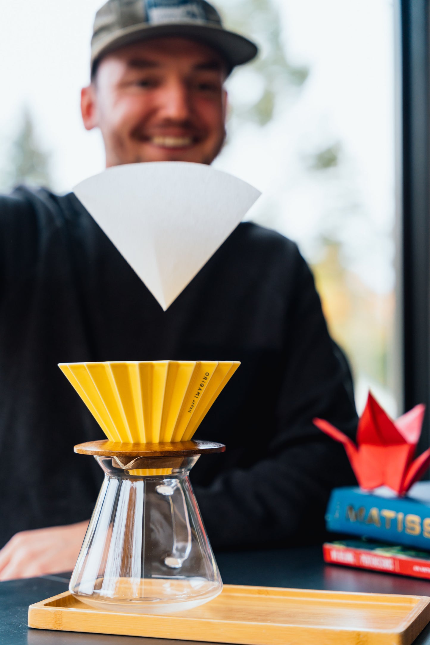 Origami Pourover Yellow