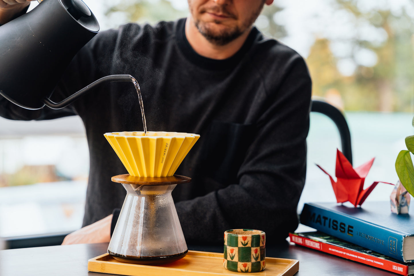 Origami Pourover Yellow