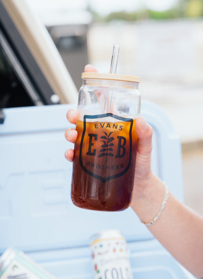 Pint Glass 16oz With Lid