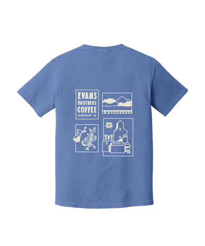 Periwinkle Granary T-shirt
