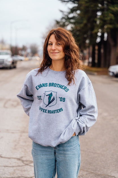 Collegiate Grey Crewneck