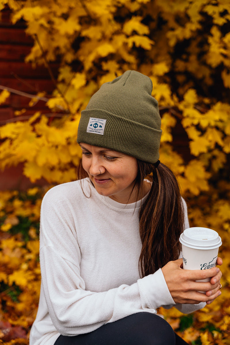 Green Beanie